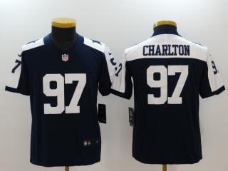 Youth Dallas Cowboys 97 Taco Charlton Football Jersey Legend Navy Blue