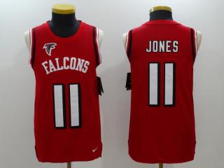 Atlanta Falcons 11 Julio Jones Football Jersey vest Legend Red