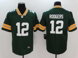 Green Bay Packers 12 Aaron Rodgers Football Jersey Legend