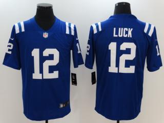Indianapolis Colts 12 Andrew Luck Football Jersey Legend Blue