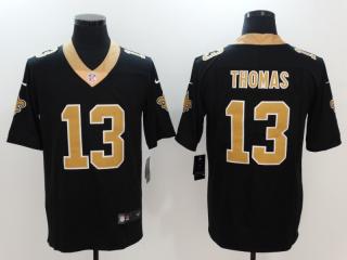 New Orleans Saints 13 Michael Thomas Football Jersey Legend Black