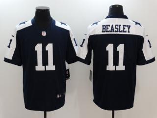 Dallas Cowboys 11 Cole Beasley Football Jersey Legend Navy Blue