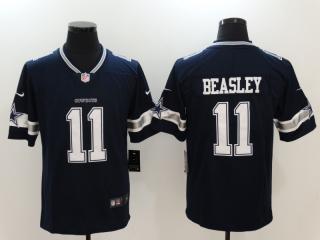 Dallas Cowboys 11 Cole Beasley Football Jersey Legend Navy Blue