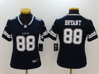 Women Dallas Cowboys 88 Dez Bryant Football Jersey Legend Navy Blue