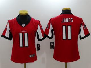 Women Atlanta Falcons 11 Julio Jones Football Jersey Legend Red