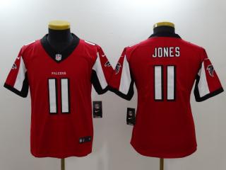 Youth Atlanta Falcons 11 Julio Jones Football Jersey Legend Red