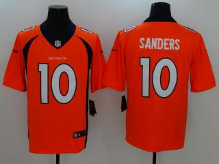 Denver Broncos 10 Emmanuel Sanders Football Jersey Legend Orange