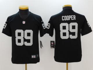 Youth Oakland Raiders 89 Amari Cooper Football Jersey Legend Black