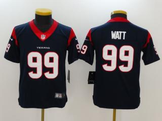 Youth Houston Texans 99 JJ Watt Football Jersey Legend Navy Blue