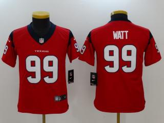 Youth Houston Texans 99 JJ Watt Football Jersey Legend Red