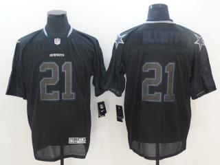 Dallas Cowboys 21 Ezekiel Elliott Football Jersey Black