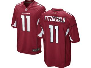 Arizona Cardinals 11 Larry Fitzgerald Football Jersey Red