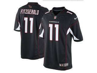 Arizona Cardinals 11 Larry Fitzgerald Football Jersey Black