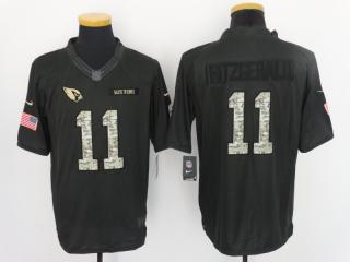 Arizona Cardinals 11 Larry Fitzgerald Anthracite Salute To Service Limited Jersey