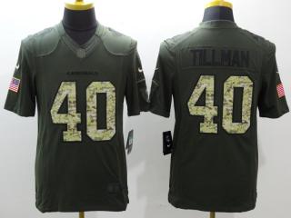 Arizona Cardinals 40 Pat Tillman Green Salute To Service Limited Jersey