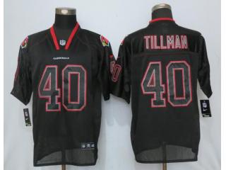 Arizona Cardinals 40 Pat Tillman Lights Out Black Elite Jersey