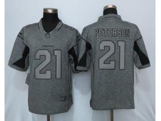 Arizona Cardinals 21 Patrick Peterson Stitched Gridiron Gray Limited Jersey