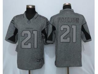 Arizona Cardinals 21 Patrick Peterson Stitched Gridiron Gray Limited Jersey