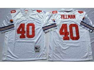 Arizona Cardinals 40 Pat Tillman Football Jersey White Retro