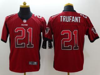 Atlanta Falcons 21 Desmond Trufant Drift Fashion Red Elite Jersey