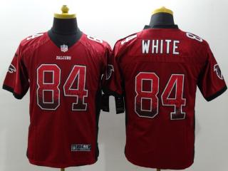 Atlanta Falcons 84 Roddy White Drift Fashion Red Elite Jersey