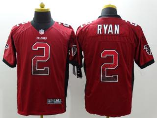 Atlanta Falcons 2 Matt Ryan Drift Fashion Red Elite Jersey