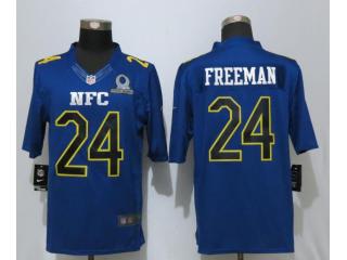 All-Star Atlanta Falcons 24 Devonta Freeman Football Jersey Blue