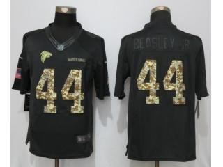 Atlanta Falcons 44 Vic Beasley Jr Anthracite Salute To Service Limited Jersey