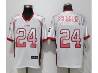 Atlanta Falcons 24 Devonta Freeman Fashion White Elite Jersey