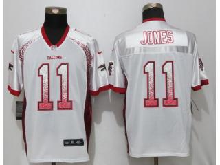 Atlanta Falcons 11 Julio Jones Fashion White Elite Jersey
