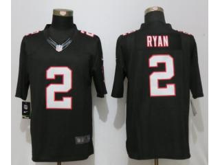 Atlanta Falcons 2 Matt Ryan Black Limited Jersey