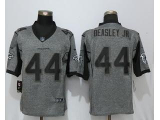 Atlanta Falcons 44 Vic Beasley Jr Stitched Gridiron Gray Limited Jersey
