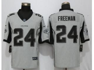 Atlanta Falcons 24 Devonta Freeman Nike Gridiron Gray II Limited Jersey