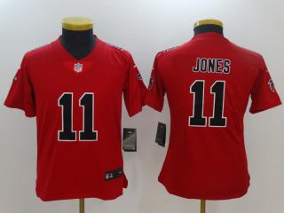 Youth Atlanta Falcons 11 Julio Jones Football Jersey Red