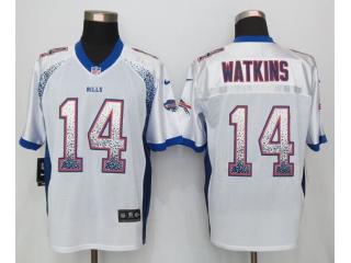 Buffalo Bills 14 Sammy Watkins Fashion White Elite Jersey
