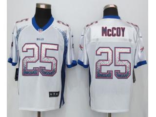 Buffalo Bills 25 LeSean McCoy Fashion White Elite Jersey