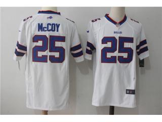 Buffalo Bills 25 LeSean McCoy Football Jersey White Fan Edition
