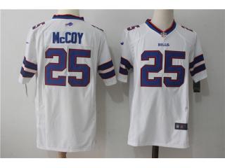 Buffalo Bills 25 LeSean McCoy Football Jersey White Fan Edition