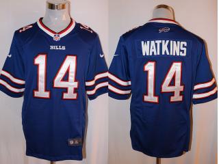 Buffalo Bills 14 Sammy Watkins Blue Limited Jersey