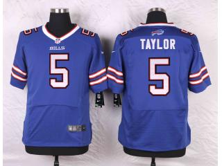 Buffalo Bills 5 Tyrod Taylor Elite Football Jersey Blue