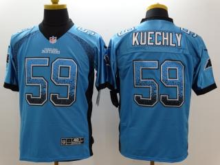 Carolina Panthers 59 Luke Kuechly Drift Fashion Blue Elite Jersey