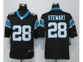 Carolina Panthers 28 Jonathan Stewart Black Limited Jersey