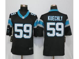 Carolina Panthers 59 Luke Kuechly Black Limited Jersey
