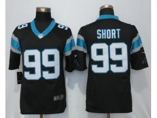 Carolina Panthers 99 Kawann Short Black Limited Jersey