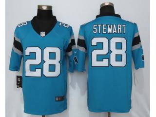 Carolina Panthers 28 Jonathan Stewart Blue Limited Jersey