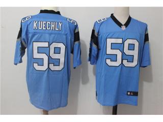 Carolina Panthers 59 Luke Kuechly Elite Football Jersey Blue
