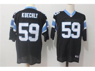 Carolina Panthers 59 Luke Kuechly Elite Football Jersey Black