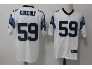 Carolina Panthers 59 Luke Kuechly Elite Football Jersey White