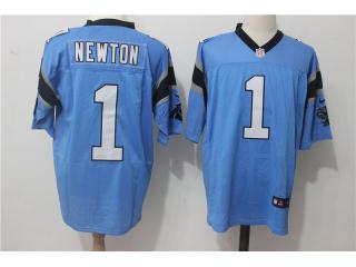 Carolina Panthers 1 Cam Newton Elite Football Jersey Blue