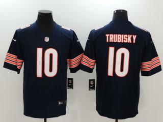 Chicago Bears 10 Mitchell Trubisky Football Jersey Legend Navy Blue